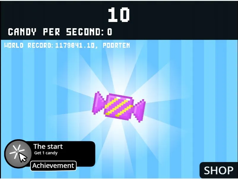 Bienvenido a Candy Clicker